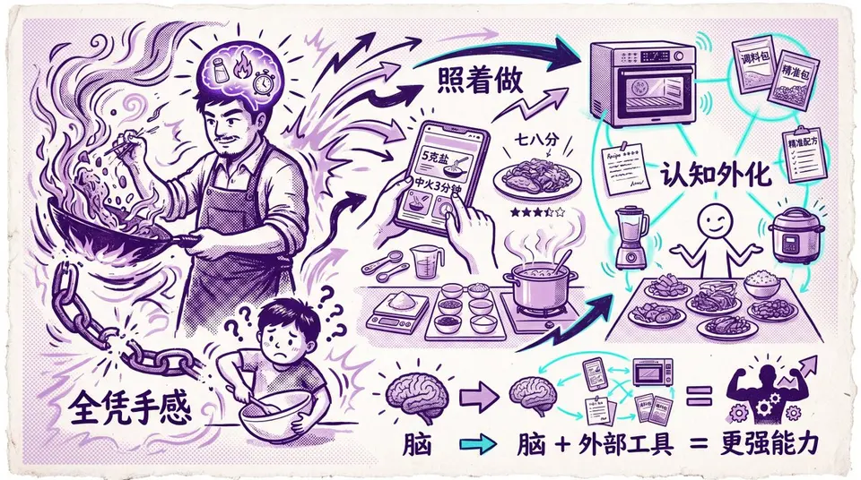 中式烹饪认知信息图
