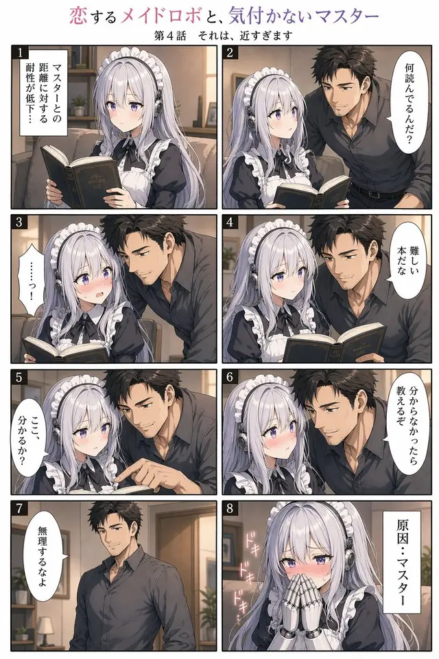 八格女仆机器人恋爱漫画
