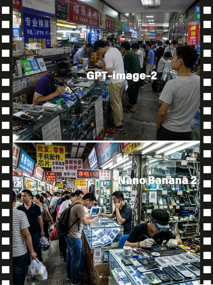 中国手机市场分屏对比
