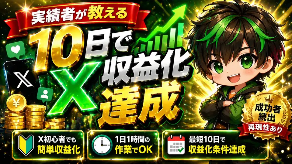 吸睛的 X 平台变现 YouTube 缩略图